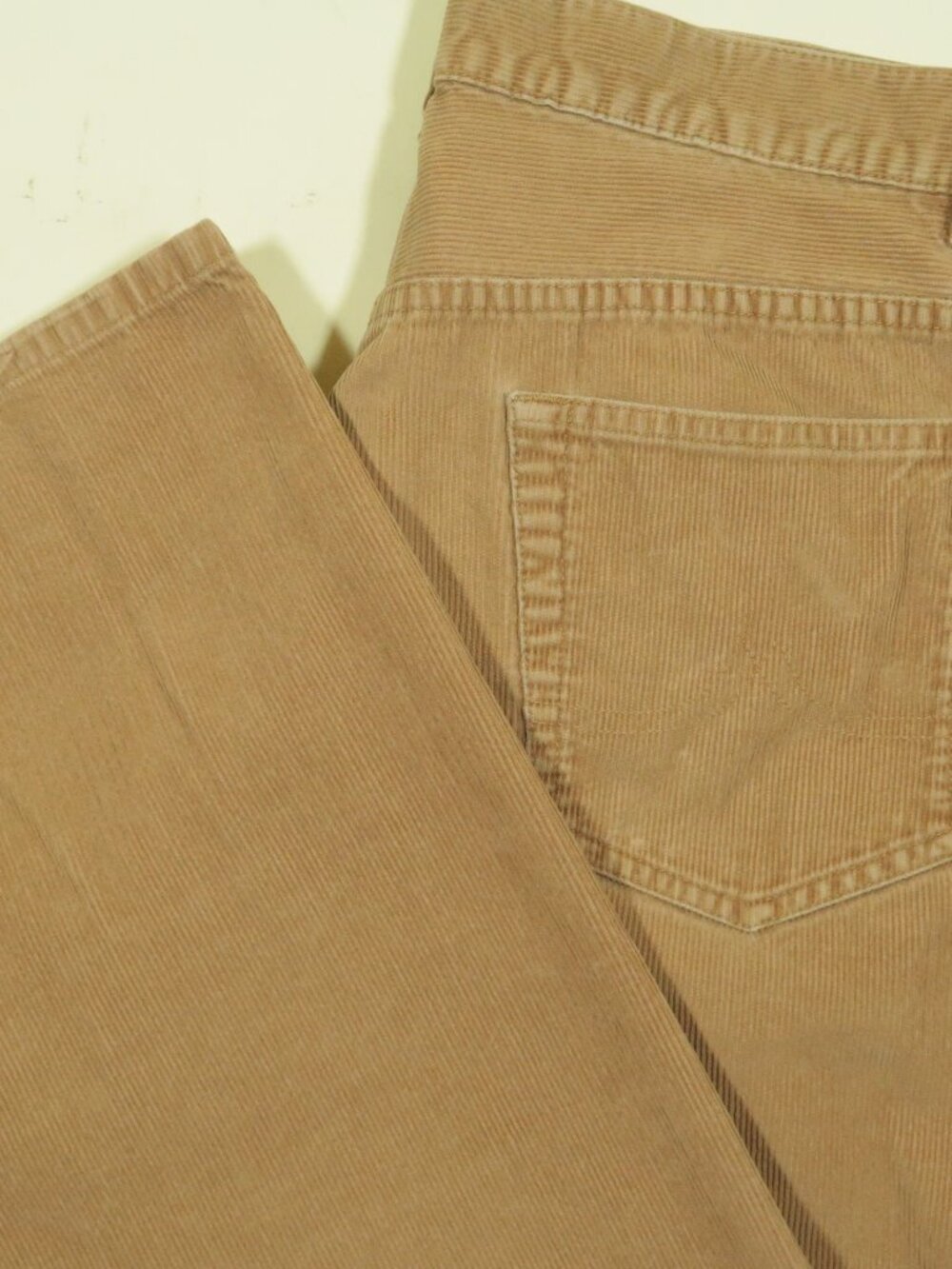 Brooks Brothers Corduroy Pants Mens 34 Tan Regular Fit Pincord Cotton